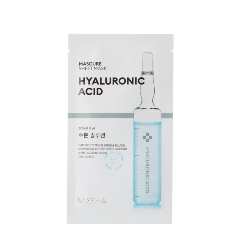 Mascure Acido Ialuronico Maschera in Tessuto Idratante 28 ml — Maschera in tessuto