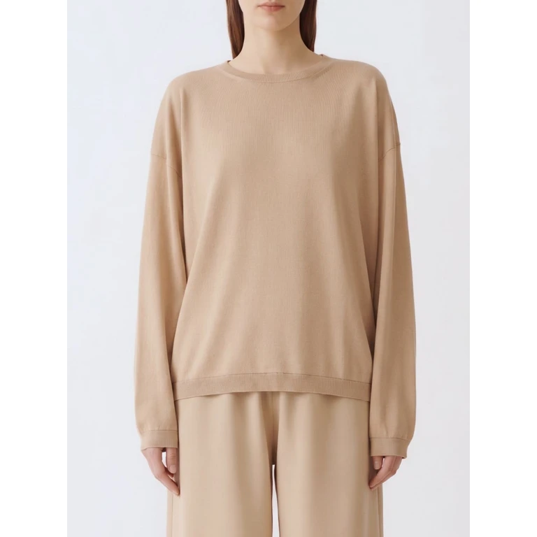 Cotton and Silk Crew-Neck Pullover (MAD276F475N8210157)