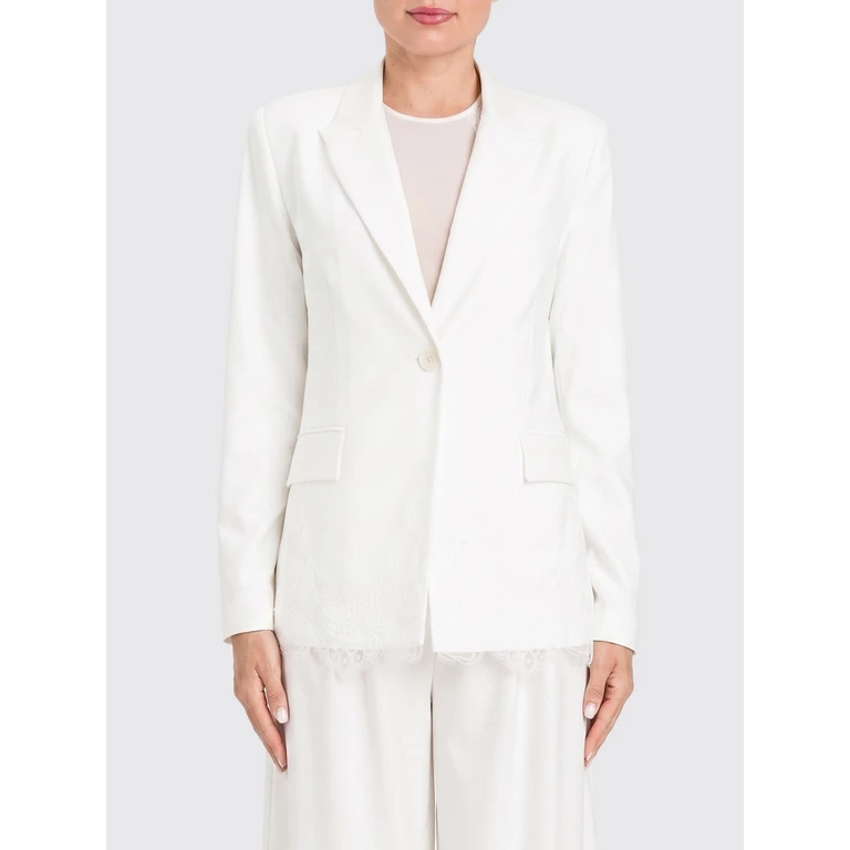 Viscose Blend Single-Breasted Blazer (261AP229000526)