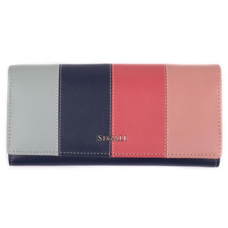 Women's Leather Wallet 7466 multi