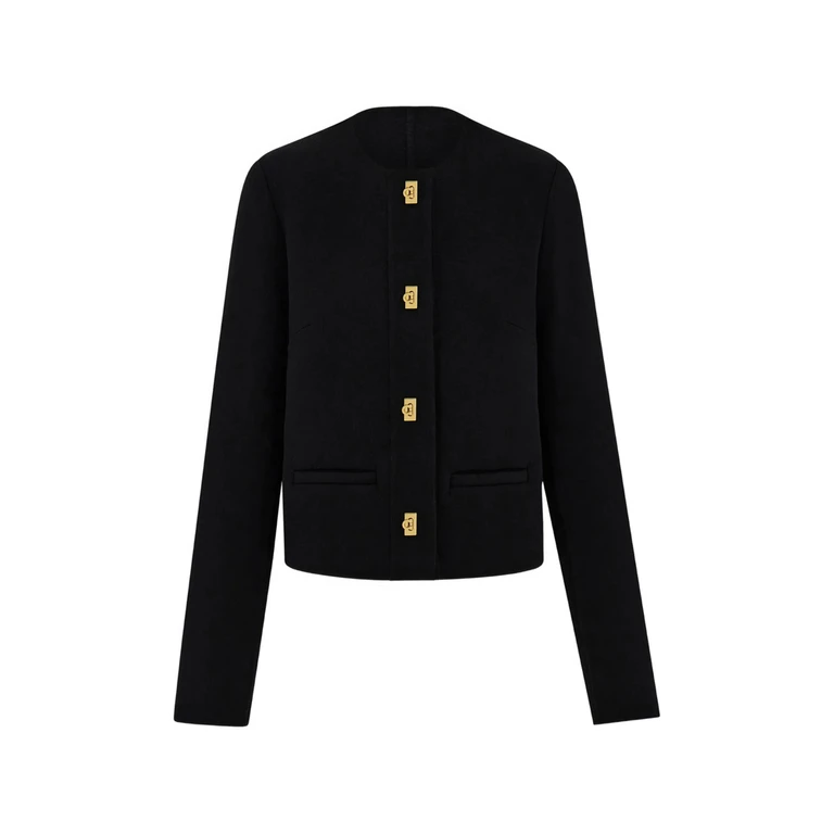 Wool And Cashmere Gancini Jacket