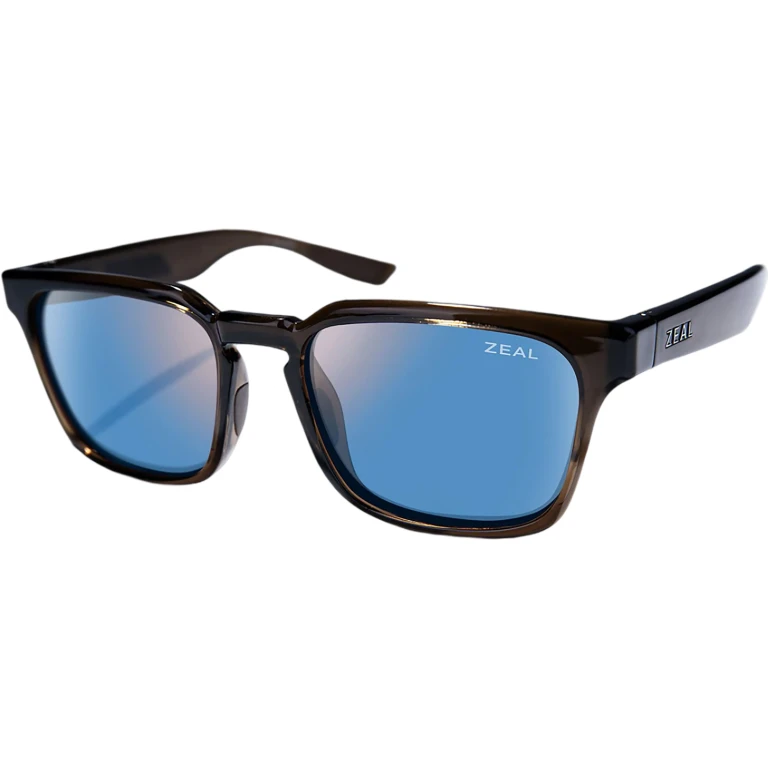 Whittier Polarized Sunglasses - Transparent Grey Havana - Dark Grey Lens