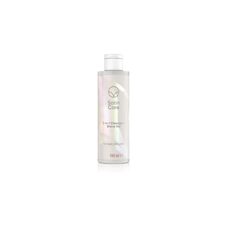 2 in 1 Satin Care クレンザー + シェービングジェル