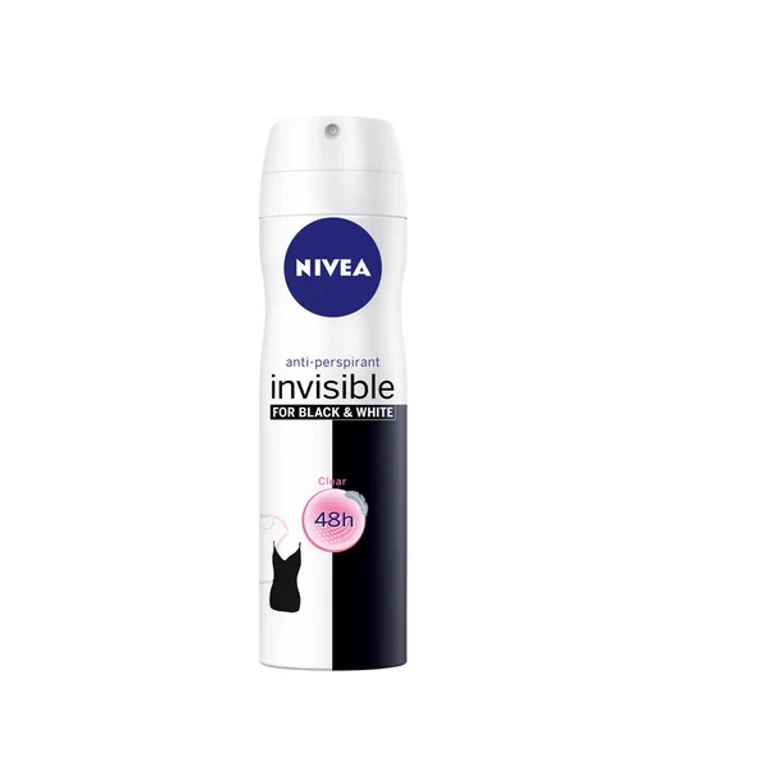 Clear spray 200 ml Nivea Invisible For Black And White