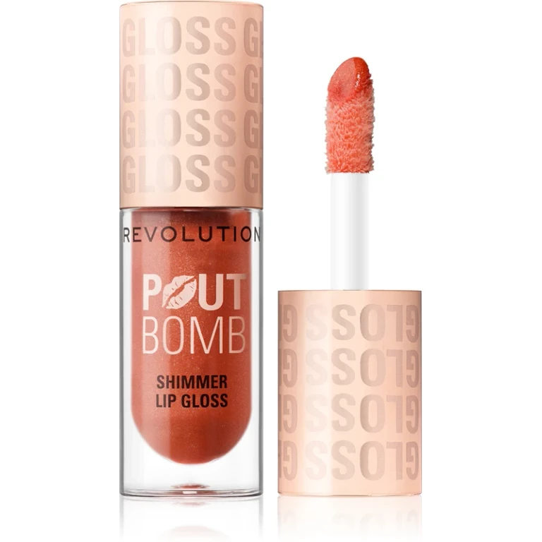 Glossy Lip Gloss Gold Color 4.5ml