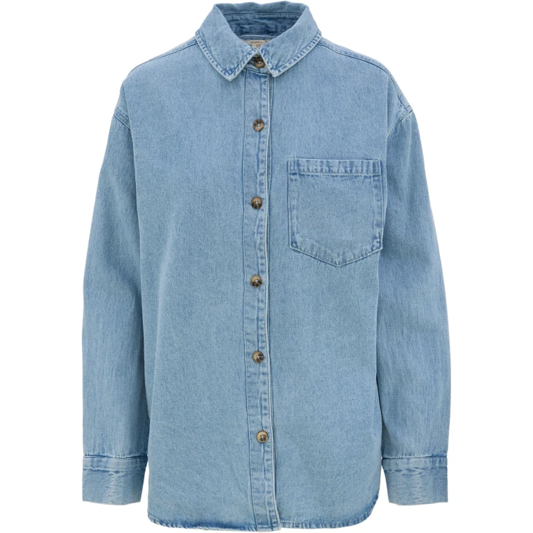 Sevie Denim Shacket - Women's