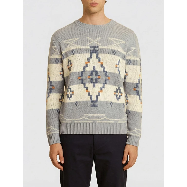 Cotton Crew-Neck Top with Logo (MCS008YC046F7448)