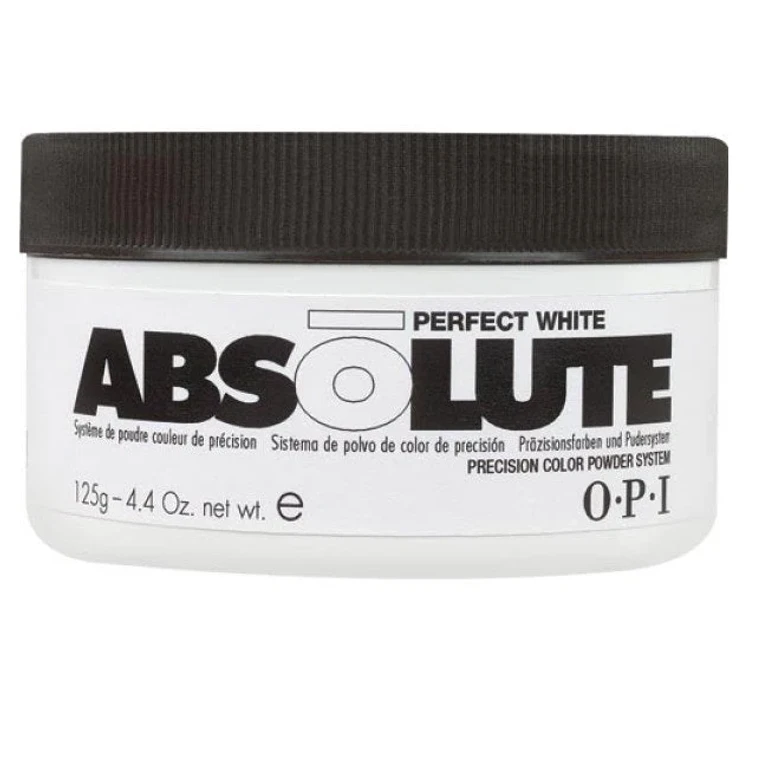 Absolute Acrylic Nail Powder Perfect White 125g