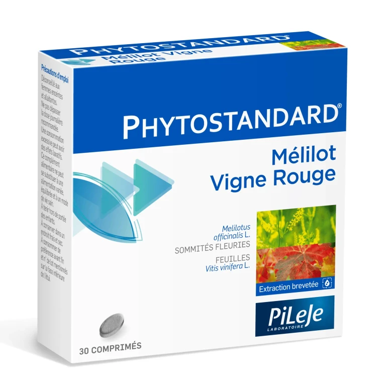 Phytostandard Melilot Red Vine 30 Tablets