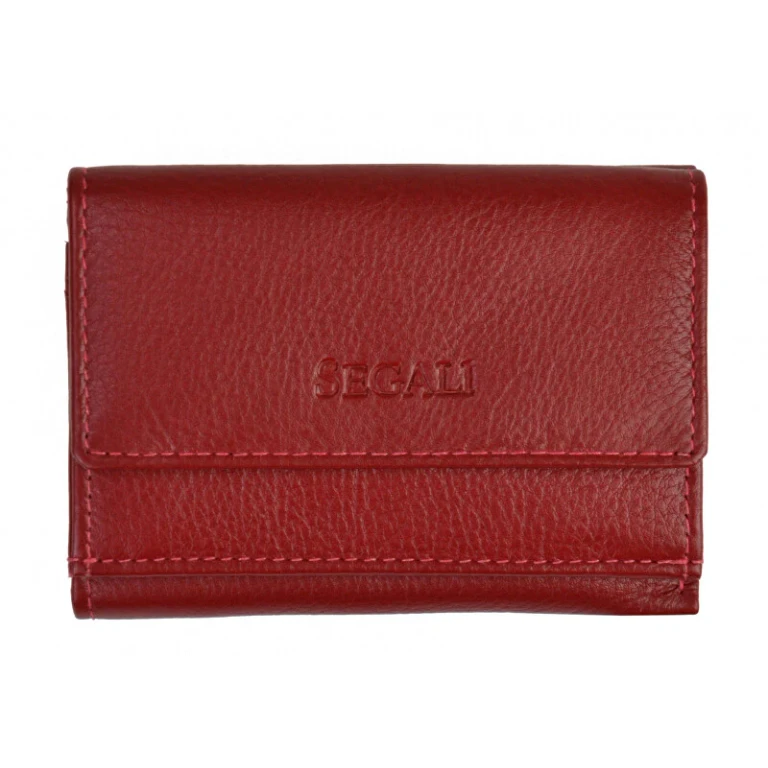 Red Leather Women's Wallet