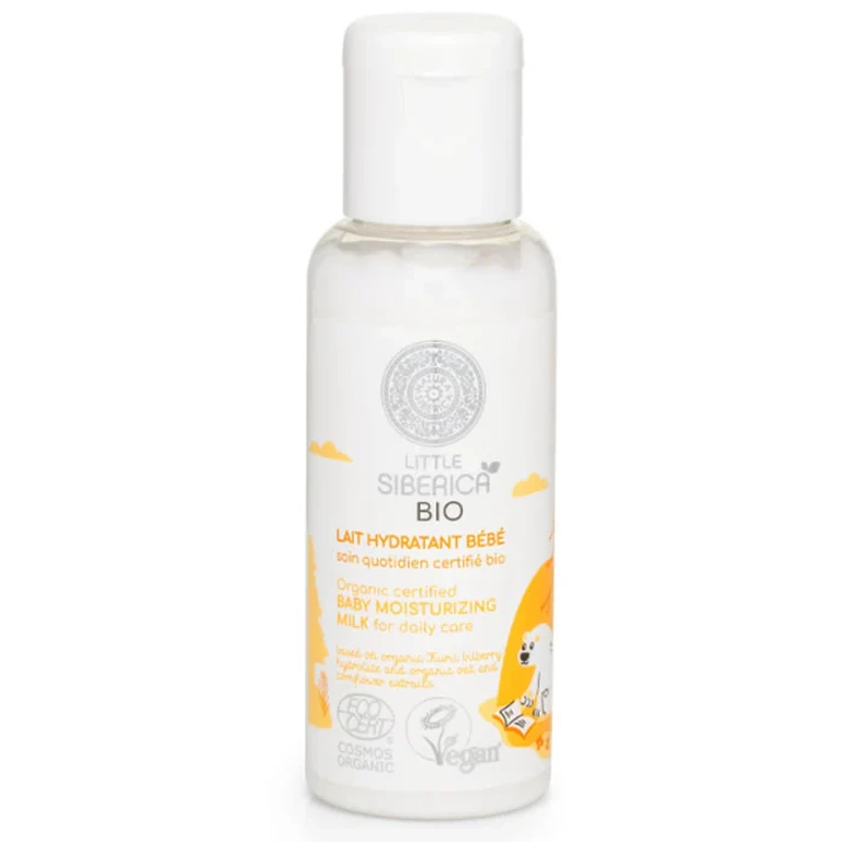 Certified Organic Baby Moisturizing Milk Natura Siberica for daily care 50 ml