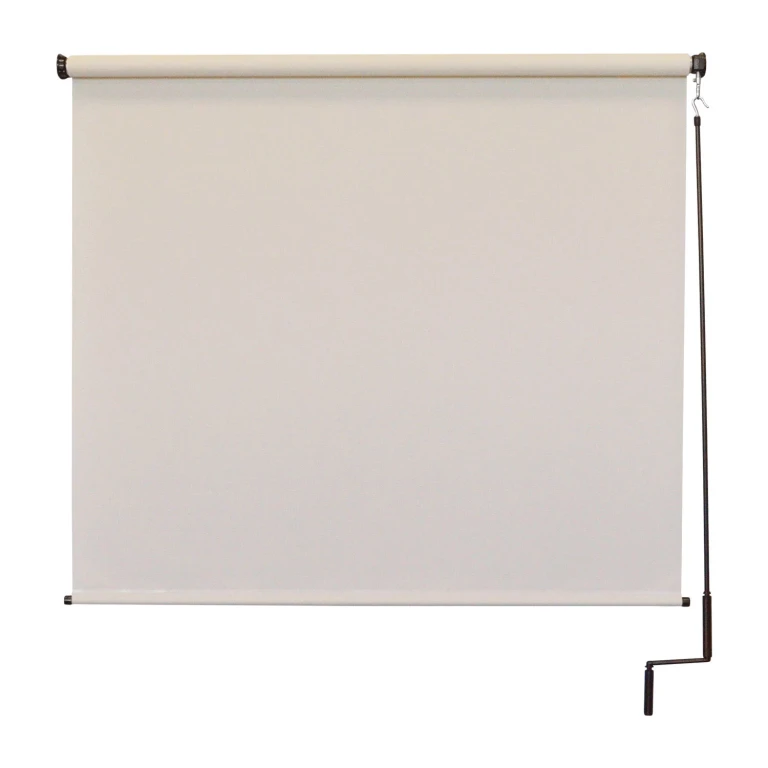 Cordless Outdoor Sun Shade, Chalk:- 6' x 8'