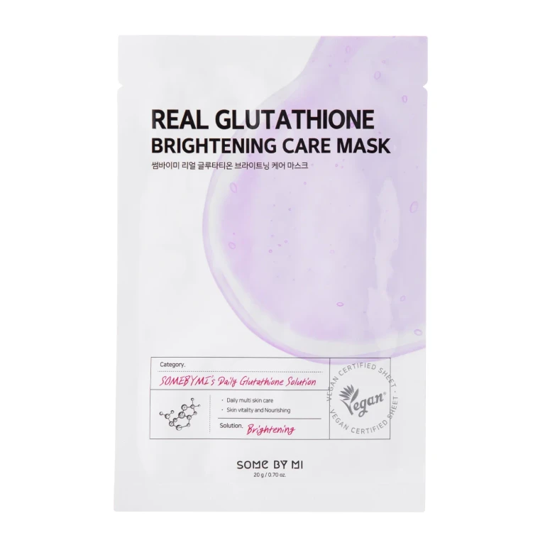 Real Glutatione Brightening Care Maschera in Tessuto 20g — Maschera in tessuto