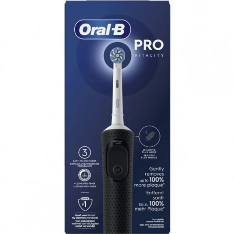 Oral-B Vitality Pro Black Sensitive Electric Toothbrush