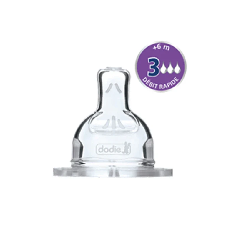 Flat Pacifiers Sensation+ 6m+ Capacity 3 x2