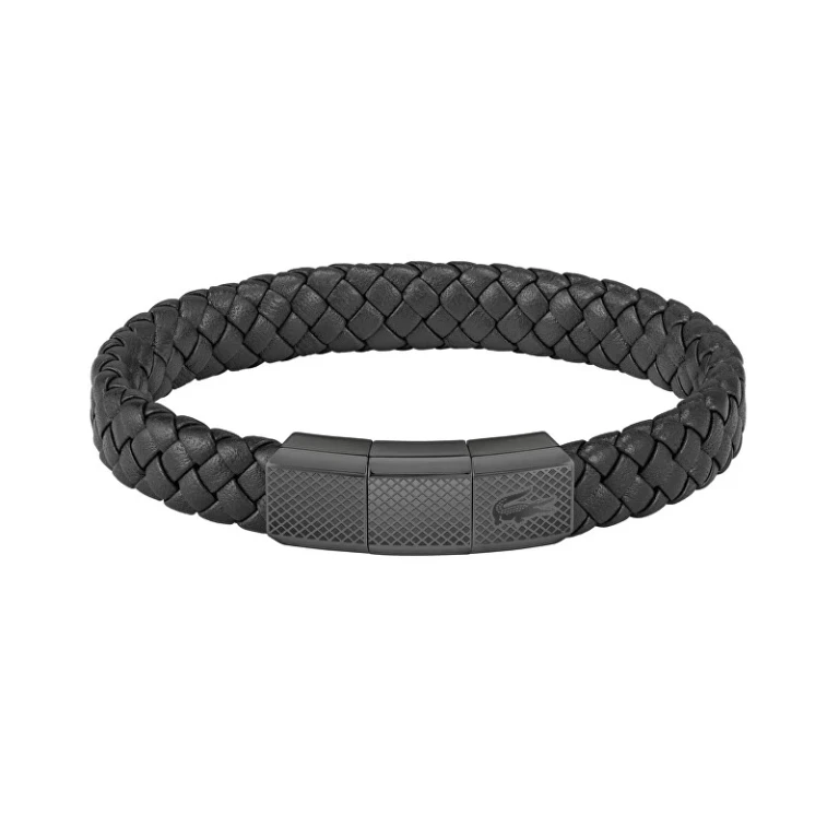 Black Leather Bracelet Rokel 2040285