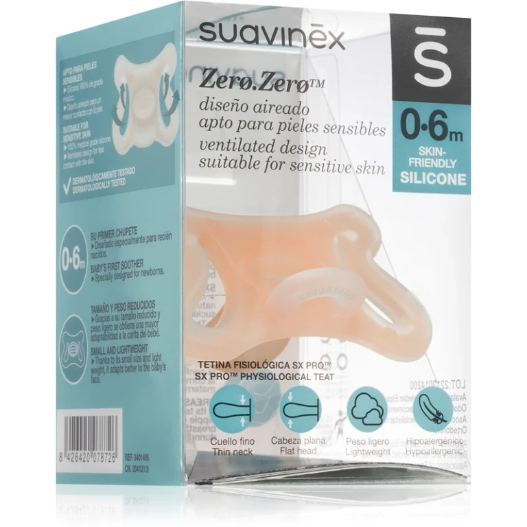 Zero Zero Symmetrical Lollipop Sensitive Skin 0 to 6 Months
