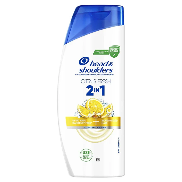 Citrus Fresh 2 In 1 Shampoo And Conditioner (Anti-Dandruff Shampoo And Conditioner) - Volume: 625 Ml
