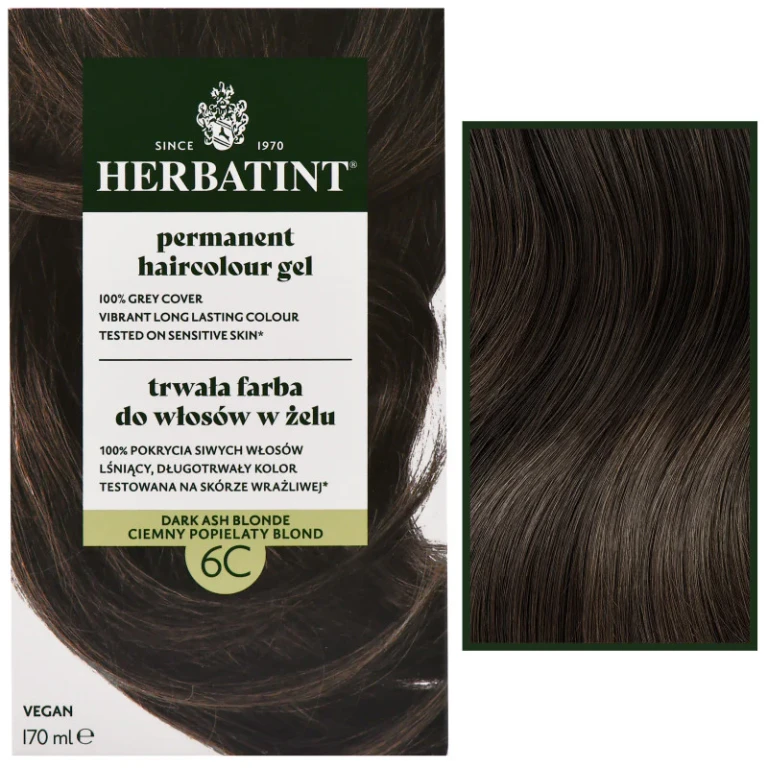 Permanent Hair Color Gel 170ml 6C