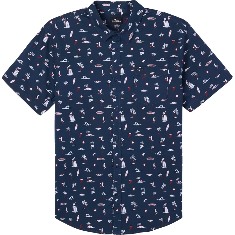 Quiver Stretch Modern Fit Short Sleeve Shirt - Men's