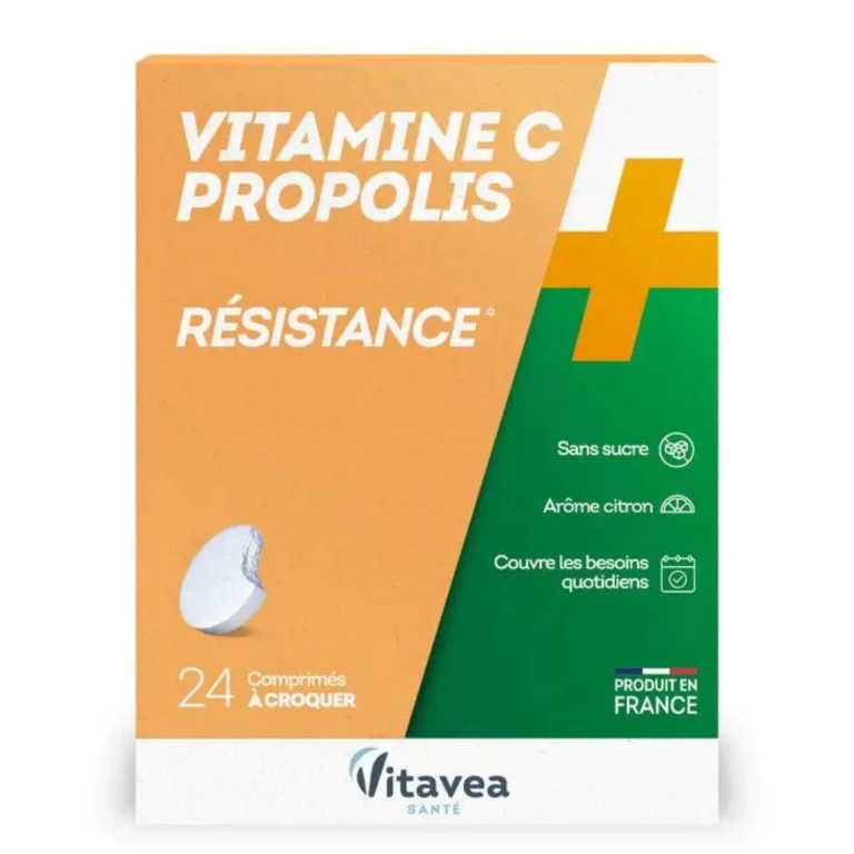 Vitamin C + Propolis - Resistance 24 chewable tablets