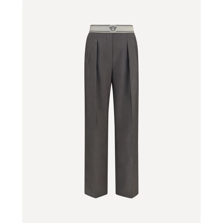 Wool and mohair Pants Female 40