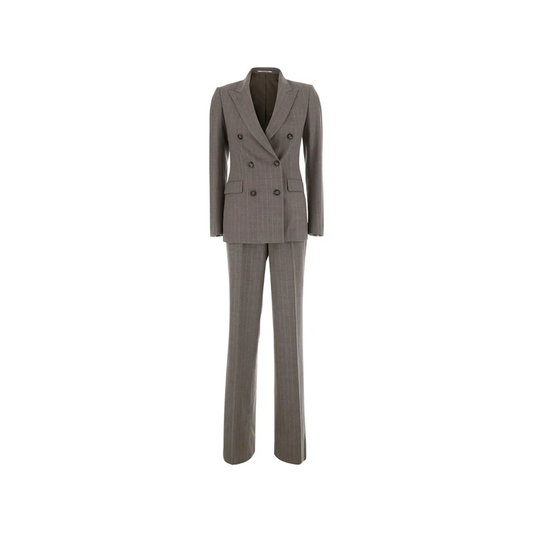 Pinstriped Double-Breasted Two-Piece Wool Suit (TPARIGI10BAD080019T1480)