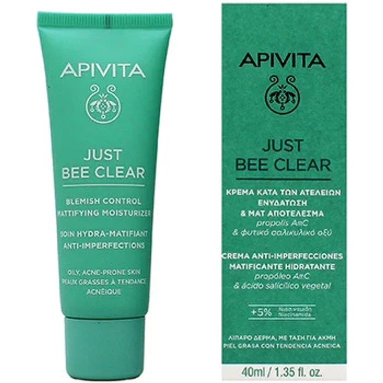 Just Bee Clear - Moisturizing face cream with niacinamide 40 ml