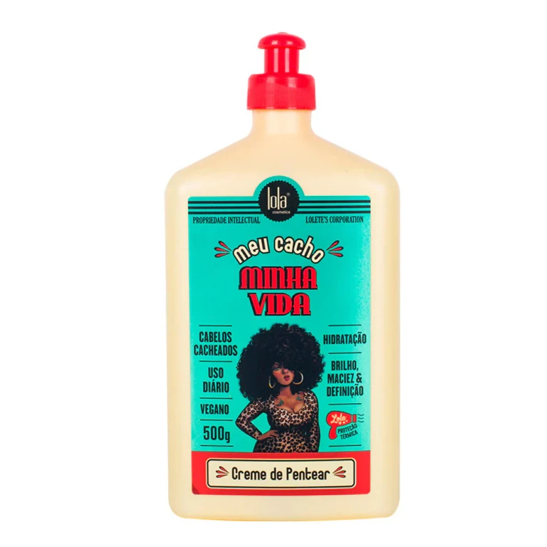 Meu Cacho Mihna Vida Hair Cream Easy Manageability Treatment 500 ml