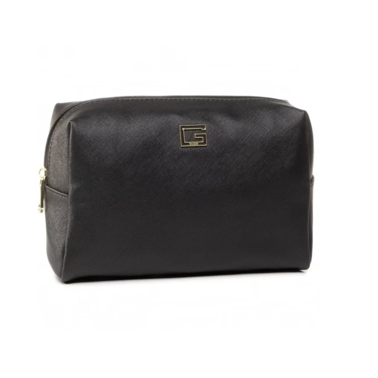 , Nohea Fabric Bag, Large Top Zip, Black, Women, 23 x 15 x 10 cm