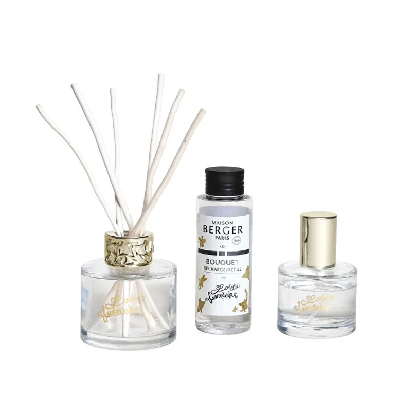 Gift Set Mini Diffuser Lolita Lempicka Transparent + Refill and Spray for the Home Lolita Lempicka