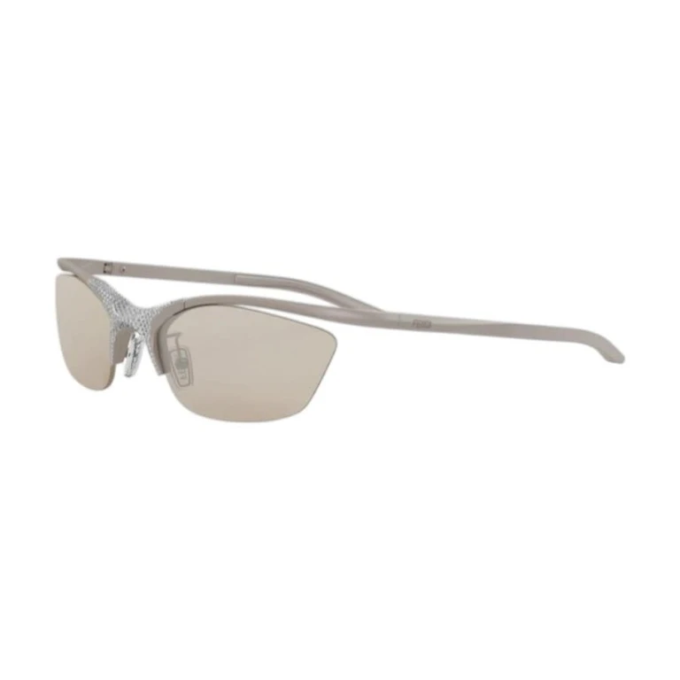 Ladies Black Cat Eye Sunglasses FE40176U 46G