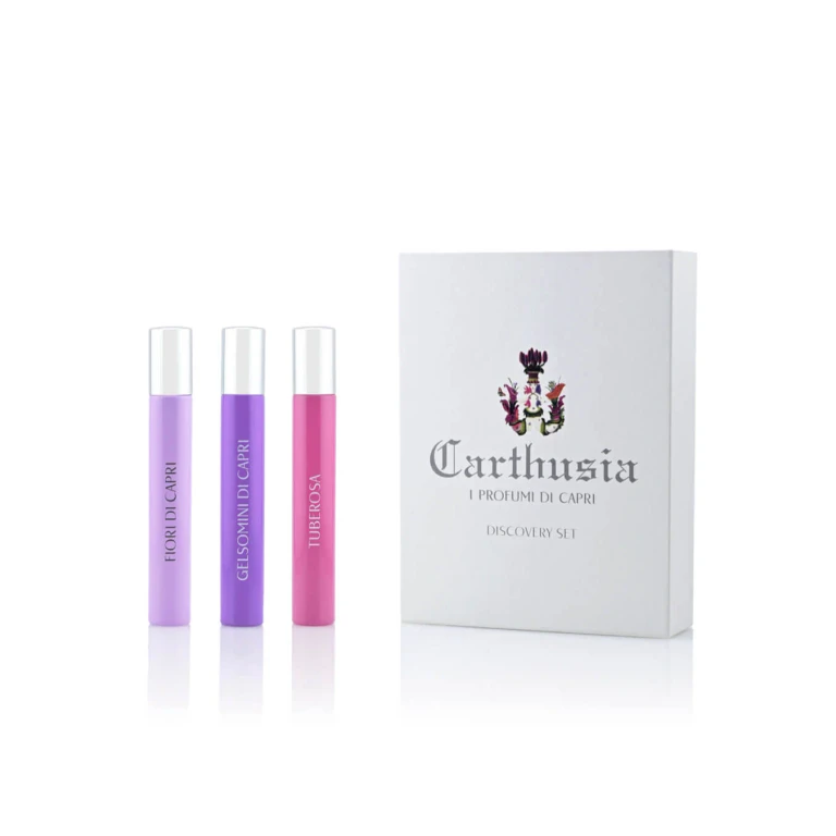 Primavera Caprese Discovery Set Capri Flowers, Capri Jasmine, Tuberose 3 x 10ml