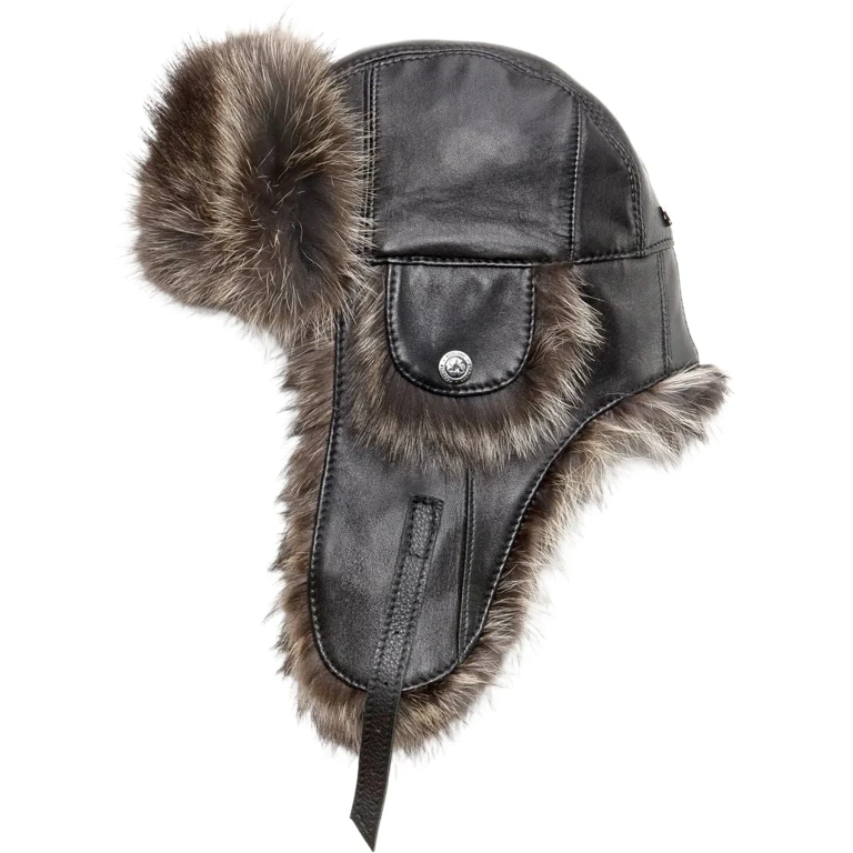 Nassak Hat with Upcycled Fur