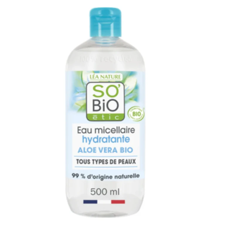 LÉa nature so bio étic Hydra Aloe Vera - Hydrating Micellar Water, 500 ml