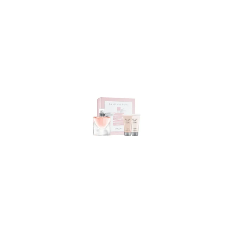 Lancome Gift Set La Vie Est Belle Eau De Parfum 50Ml with body lotion 50Ml and shower gel 50Ml