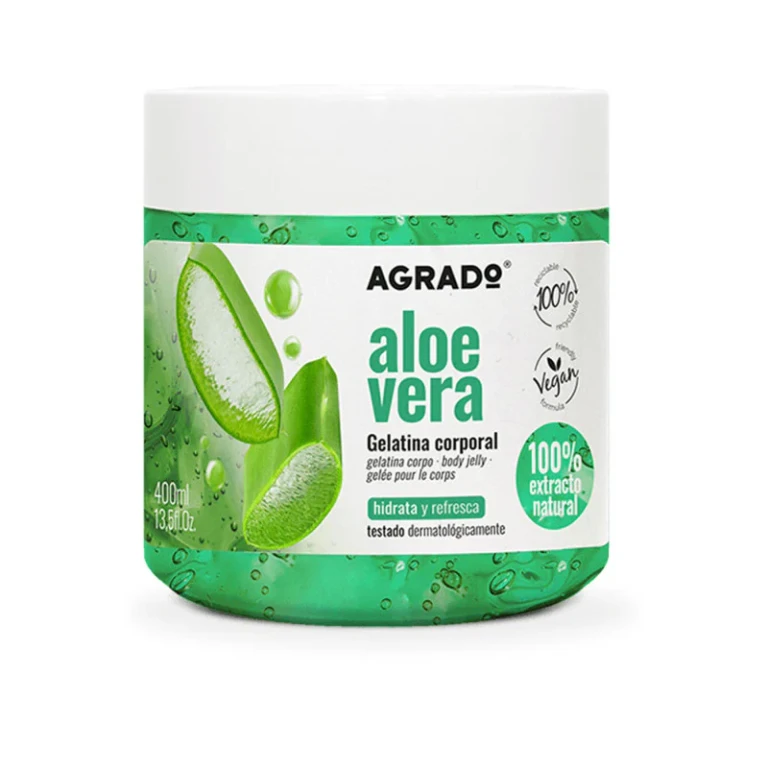 Cr Body Agrado Aloe Vera 400 Gel