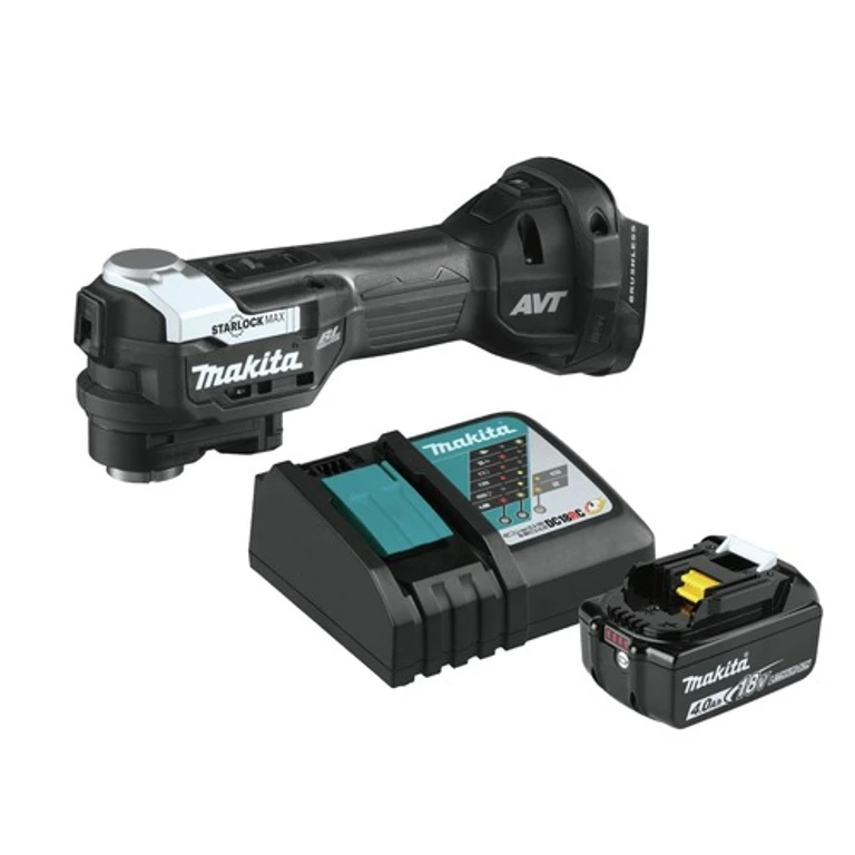 18V LXT StarlockMax Brushless Lithium-Ion Cordless Sub Compact Multi-Tool with Battery and Charger Starter Pack Bundle (4 Ah)