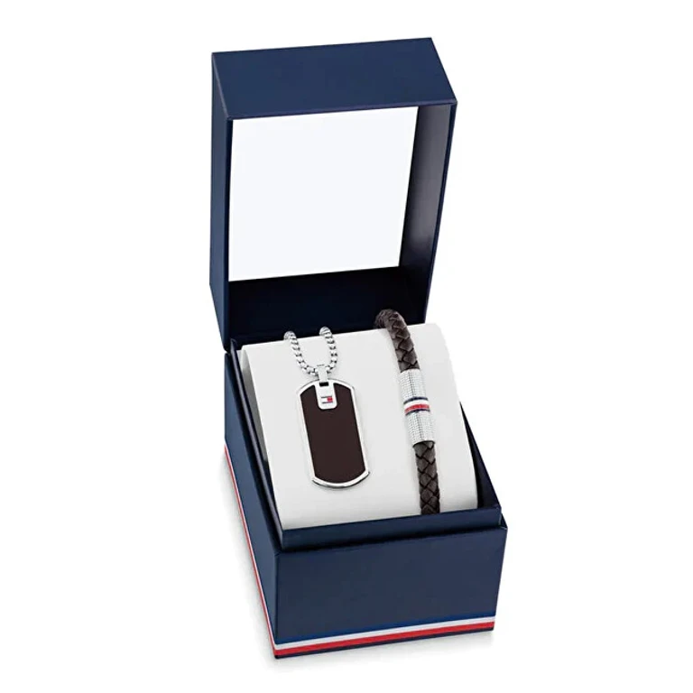 Fashion Stainless Steel Jewelry Set 2770169 (Necklace, Bracelet)