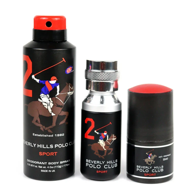 Men's Set 1982 Sport 2 Eau de Toilette 50 ml + Deodorant Spray 175 ml + Roll-On 50 ml