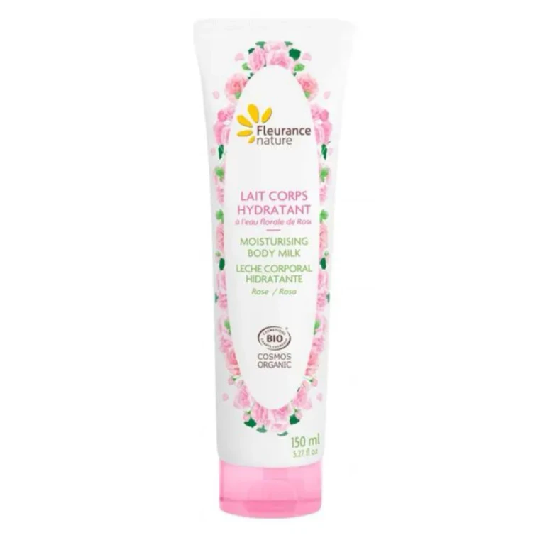 MOISTURIZING BODY MILK with Organic ROSE All skin types 150ml