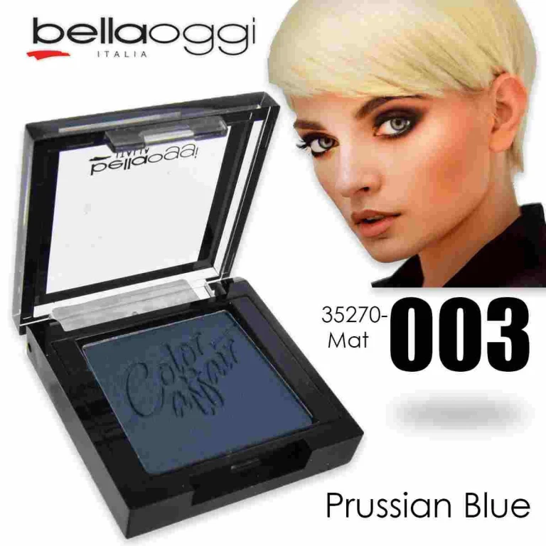 Color Affair matte effect prussian blue eyeshadow