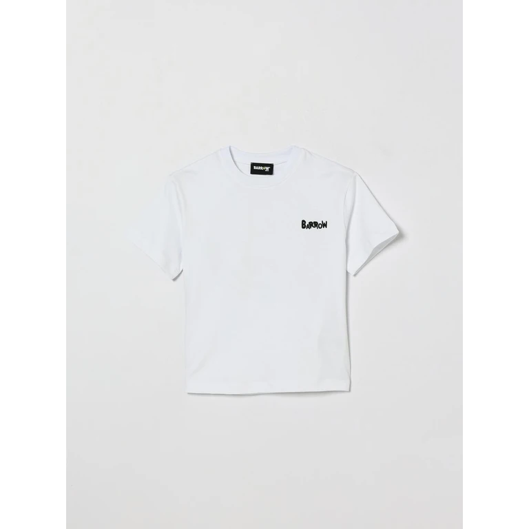 Cotton T-Shirt with Logo (S6BKJUTH008002)