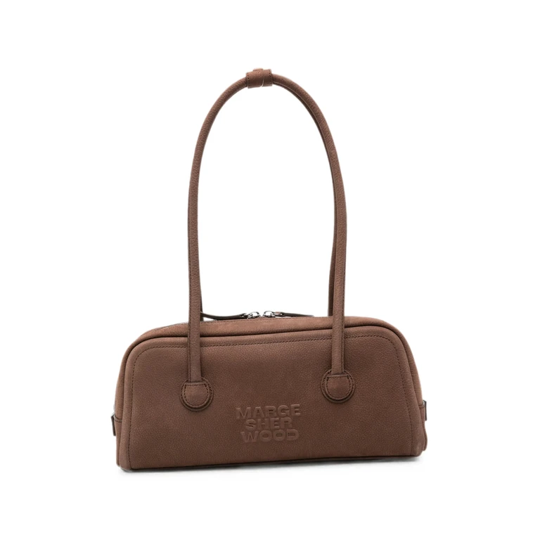 Logo-debossed Shoulder Bag