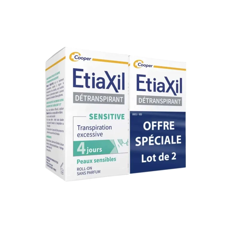 Detranspirant Sensitive Deodorant Roll-on Excessive Sweating Sensitive Skin 2x15ml