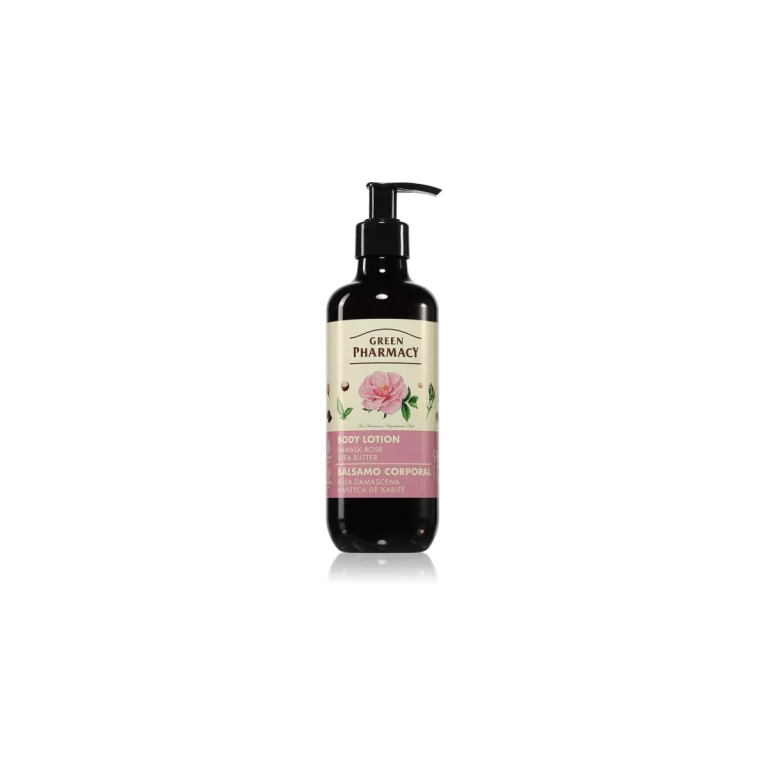 Damask Rose & Shea Butter Body Lotion nourishing body milk 400 ml