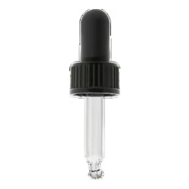 Mini Glass Bottles & Pipettes, 6 pcs Pipettes - Single (3/5 ml)