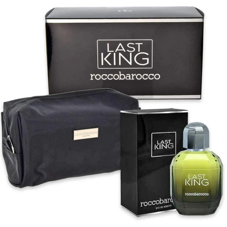 Rocco Barocco Last King Man Edt 100 ml + Pouch