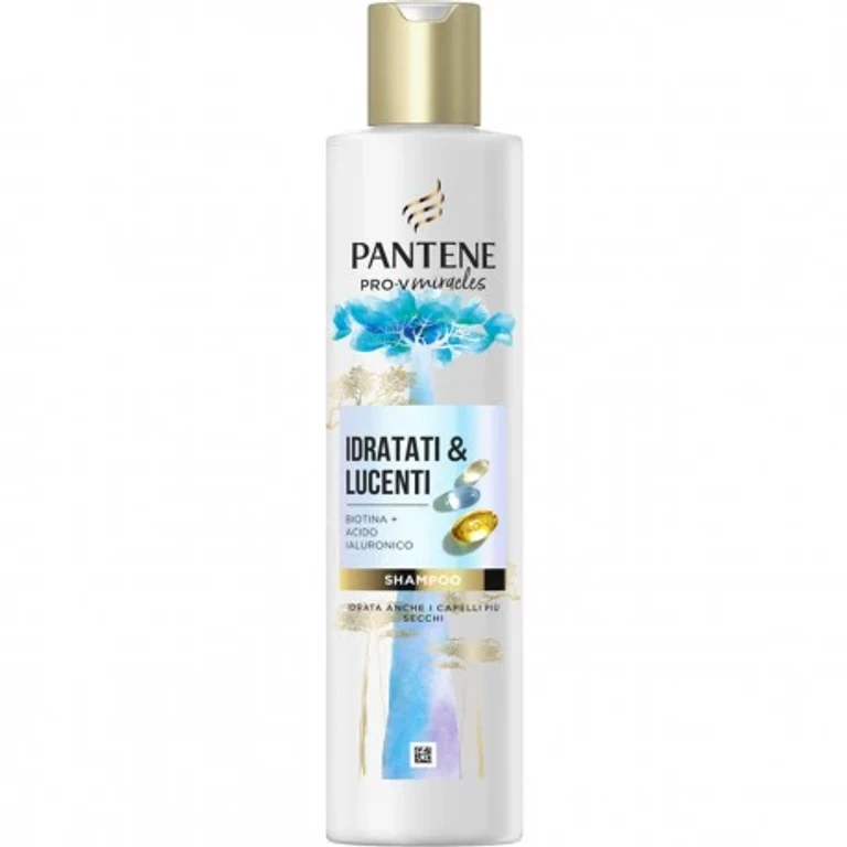 Pantene Miracles Hydrated & Shiny Shampoo 250 Ml