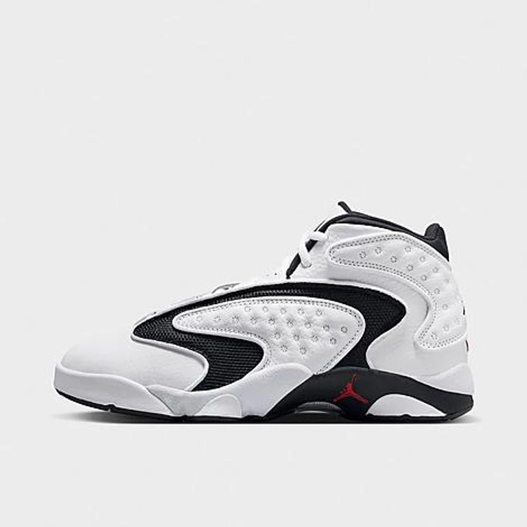 Jordan Women's Air OG Casual Shoes in White/University Red/Black Size: 5.0